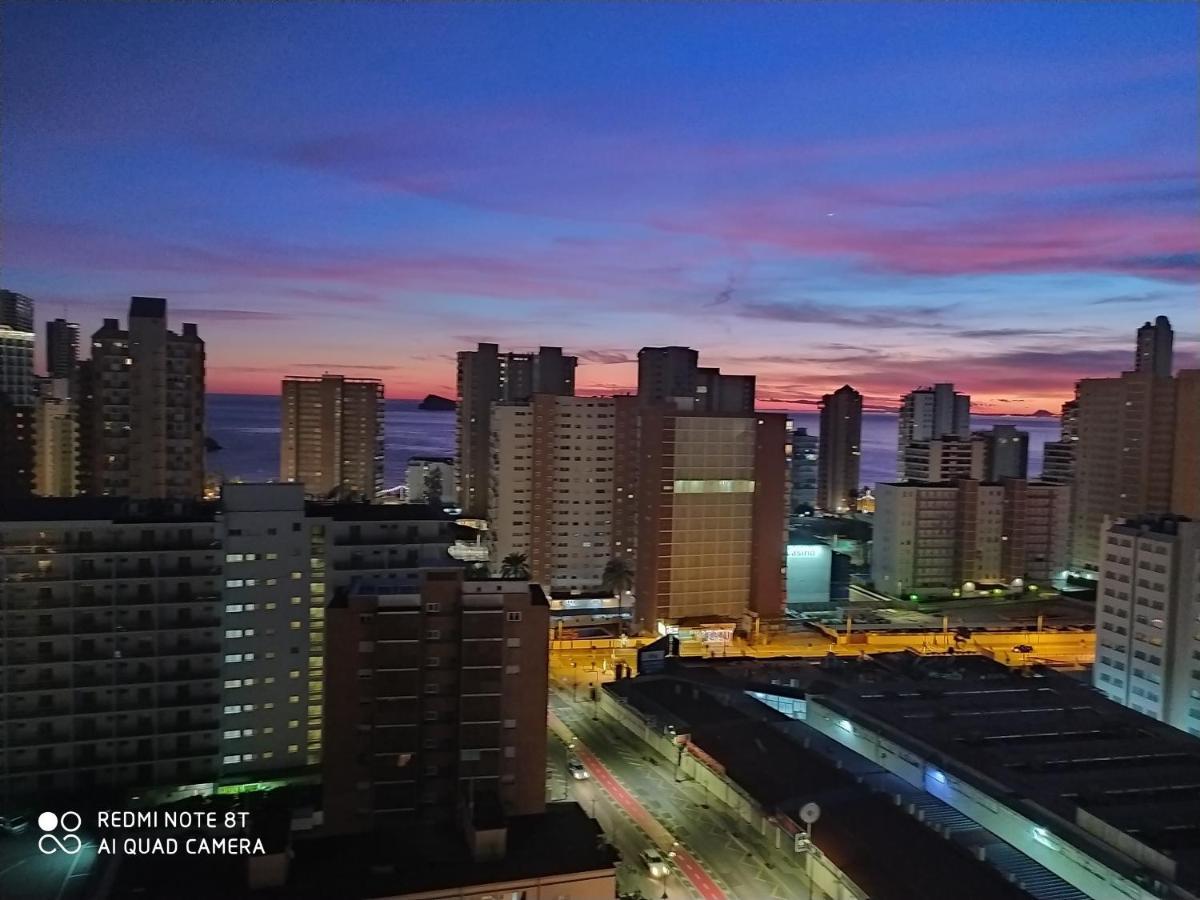 Apto San Angelo Benidorm Vistas Al Mar 400 M Dış mekan fotoğraf